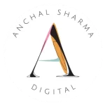 AnchalSharma digital logo